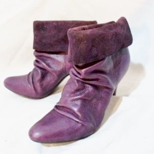 STEVE MADDEN APLEGATE Leather Ankle BOOT Bootie